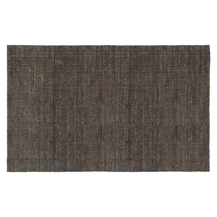 Jute rug Filip 290x190 cm, Black marbled Dixie