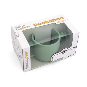 Croco peekaboo sippy cup 170 ml - Green - Done by deer