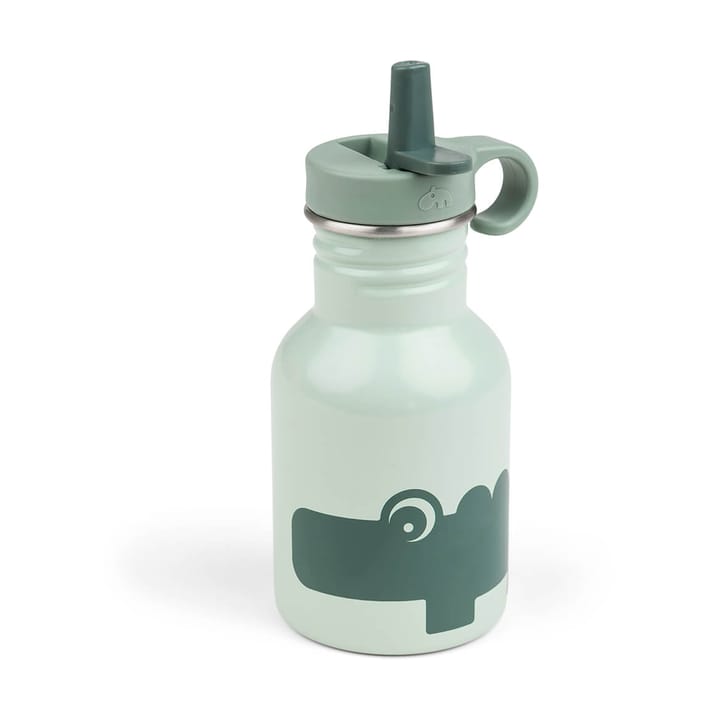 Croco steel bottle 35 cl - Green - Done by deer