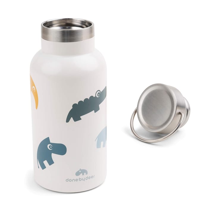 Deer Friends thermos 35 cl, White Done by deer