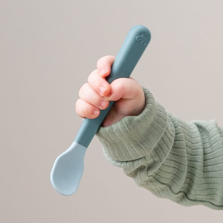 Easy-grip foodie spoon 3-pack, Blue Done by deer