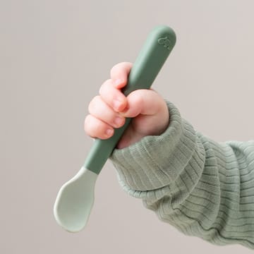 Easy-grip foodie spoon 3-pack - Green - Done by deer