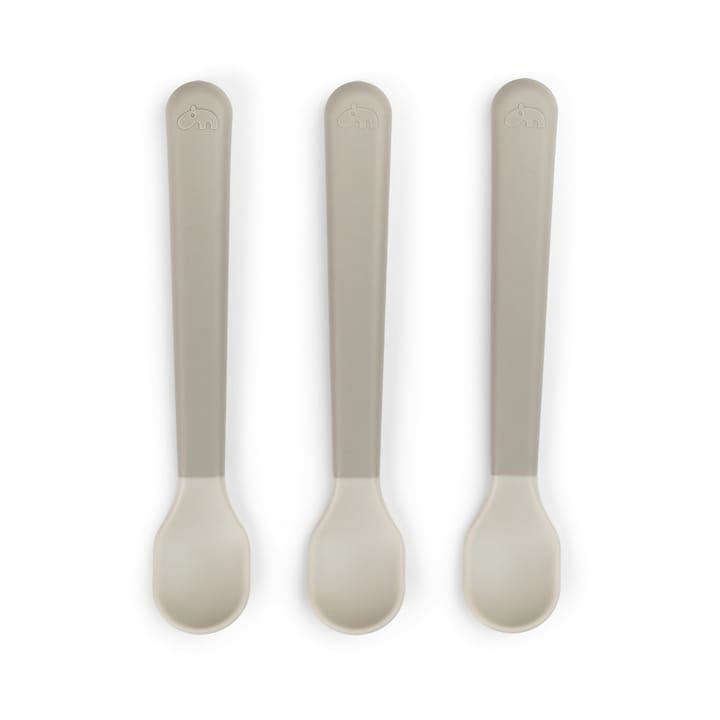 Easy-grip foodie spoon 3-pack, Sand Done by deer