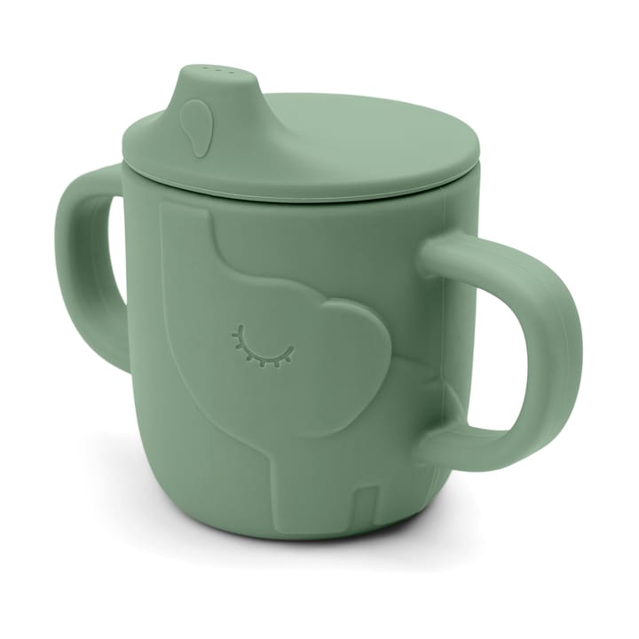 Elphee Peekaboo sippy cup 120 ml - Green - Done by deer