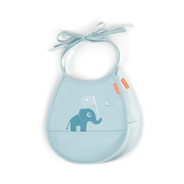 Elphee Tiny bib 2-pack - Blue - Done by deer