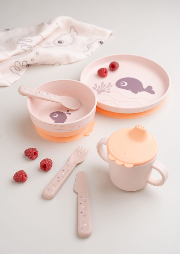 Happy Dots foodie cutlery set 3 pieces, Powder Done by deer