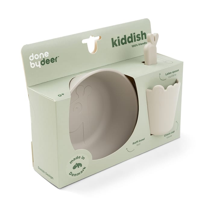 Kiddish first meal dinnerware set 3 parts, Sand Done by deer