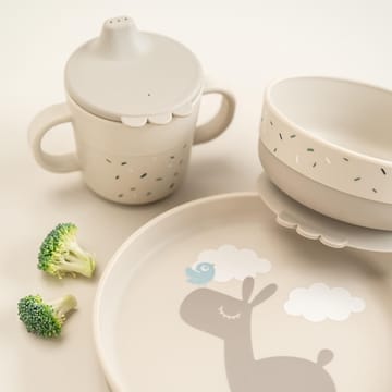 Lalee Foodie Children's Dish Set 3 Pieces - Sand - Done by deer