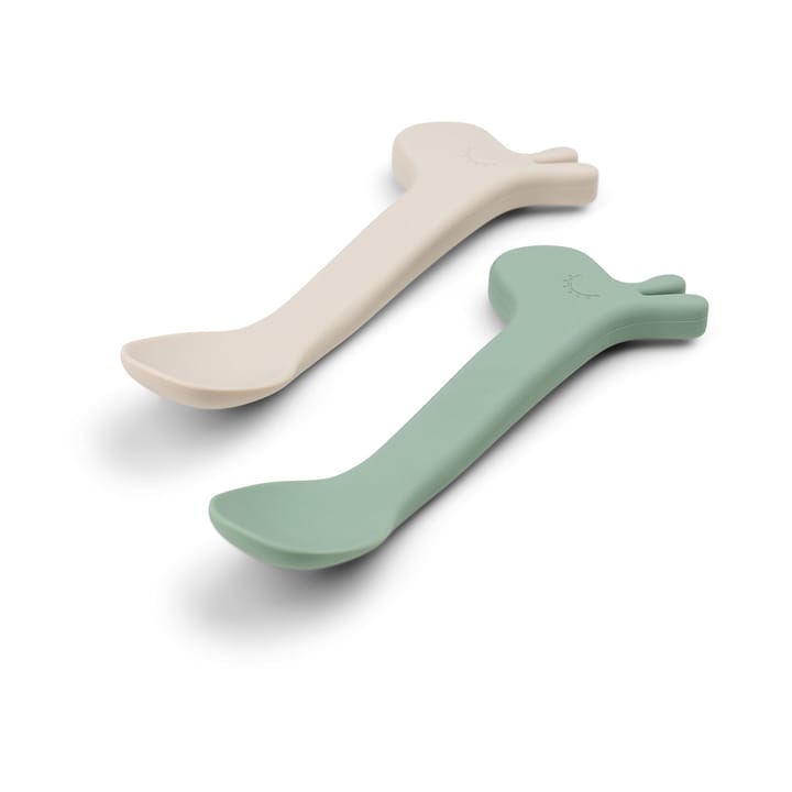 Lalee spoon 2-pack, Green Done by deer