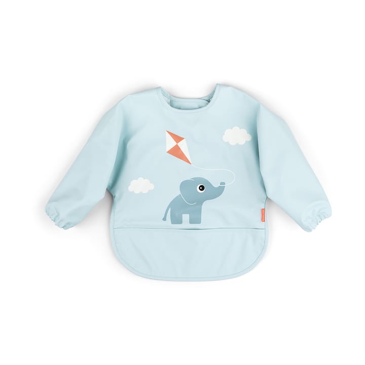 Playground bib with sleeve, Blue Done by deer