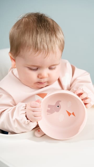 Playground bib with sleeve - Powder - Done by deer