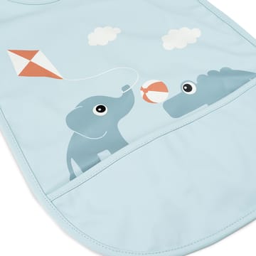 Playground bib with velcro - Blue - Done by deer