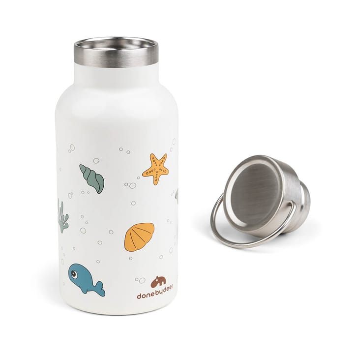 Sea friends thermos 35 cl, Beige Done by deer