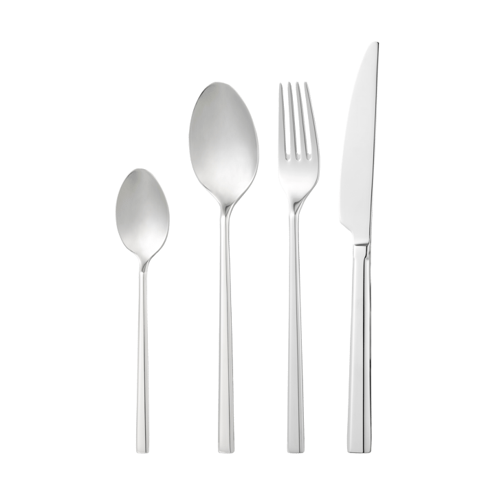 Clara cutlery set stainless steel - 24 pieces - Dorre