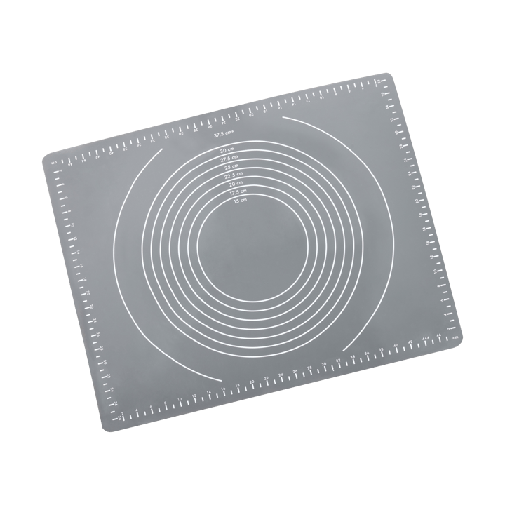 Cookie baking mat 50 cm - Gray silicone - Dorre