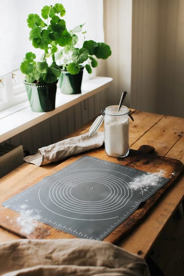 Cookie baking mat 50 cm - Gray silicone - Dorre