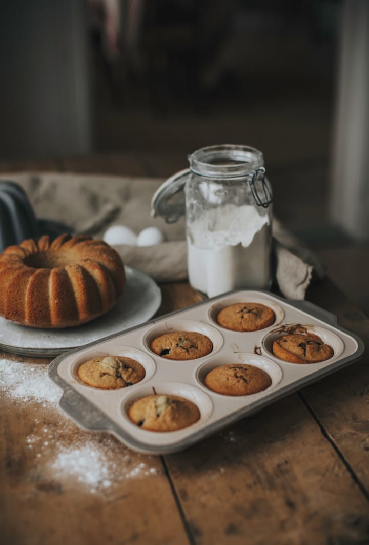 Cookie muffin tin, 12 cups, Beige Dorre