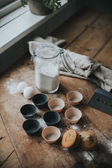 Cookie muffin tin XL 6 cups - Grey - Dorre