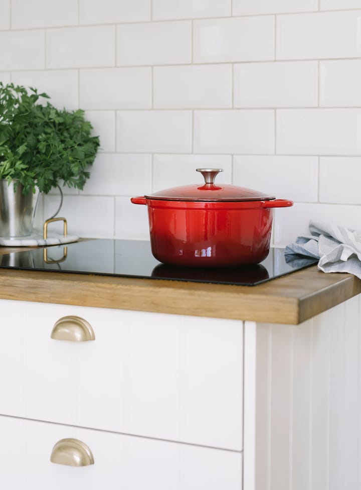 Gretl casserole dish emalj 4 L, Red Dorre