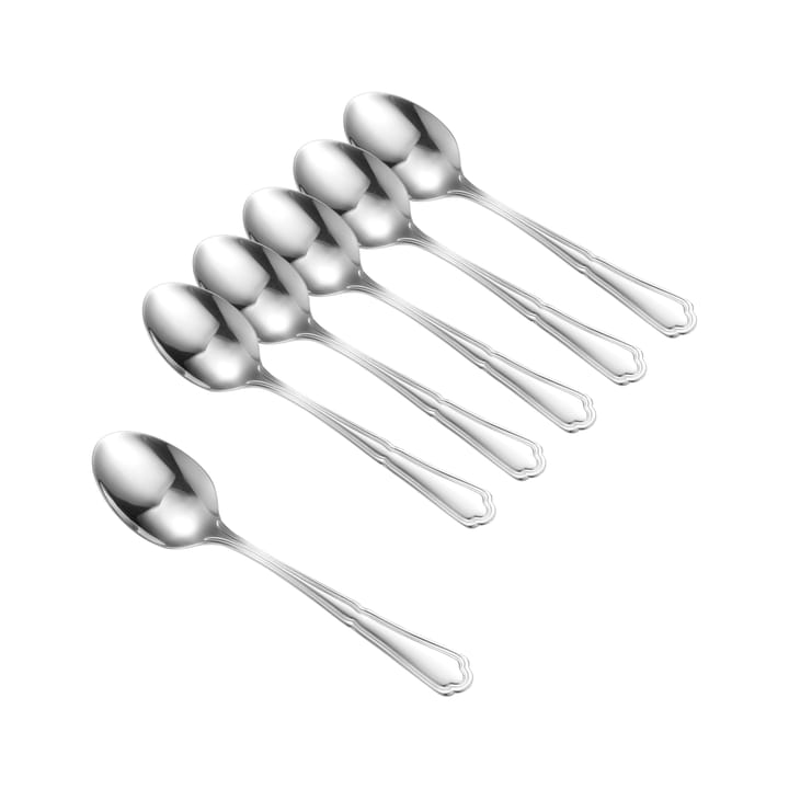 New England dessert spoon 6-pack, Stainless steel Dorre