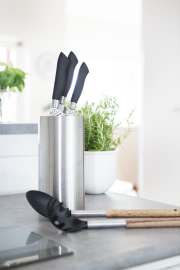 Universal knife block 23 cm - Stainless steel - Dorre