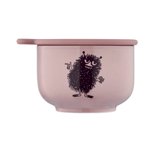 Moomin bowl with lid Ø7 cm, Pink Dsignhouse x Moomin