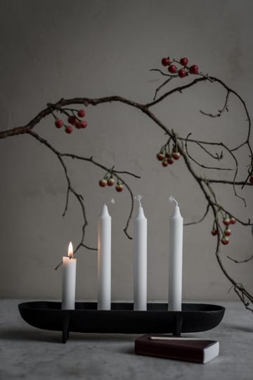 Ernst advent candle holder for 4 candles - Black - ERNST