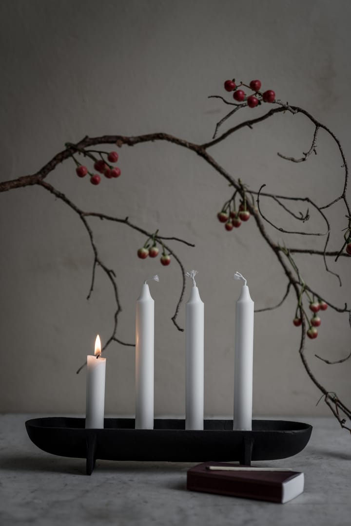 Ernst advent candle holder for 4 candles, Black ERNST