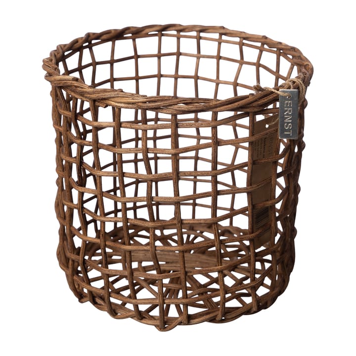 Ernst basket bamboo 4-pack, Dark brown ERNST