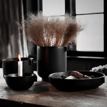 Ernst candle bowl Ø17 cm - Black - ERNST