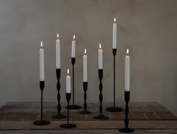 Ernst candle holder black metal - 18 cm - ERNST