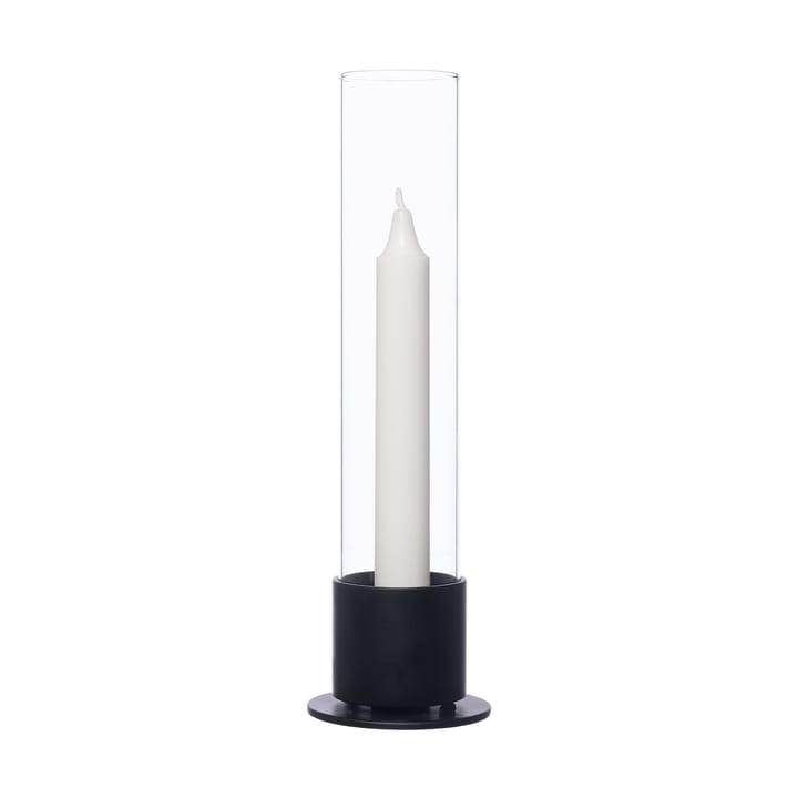 Ernst candle holder glass cylinder Ø7.5 cm, Black ERNST