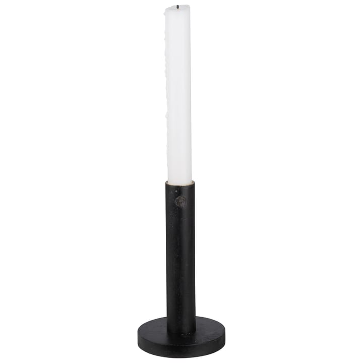 Ernst candle sticks wood black, 15 cm ERNST