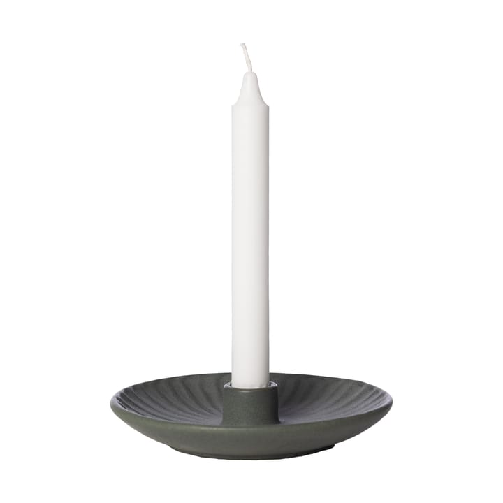 Ernst candle tray-candlestick - Petrol - ERNST