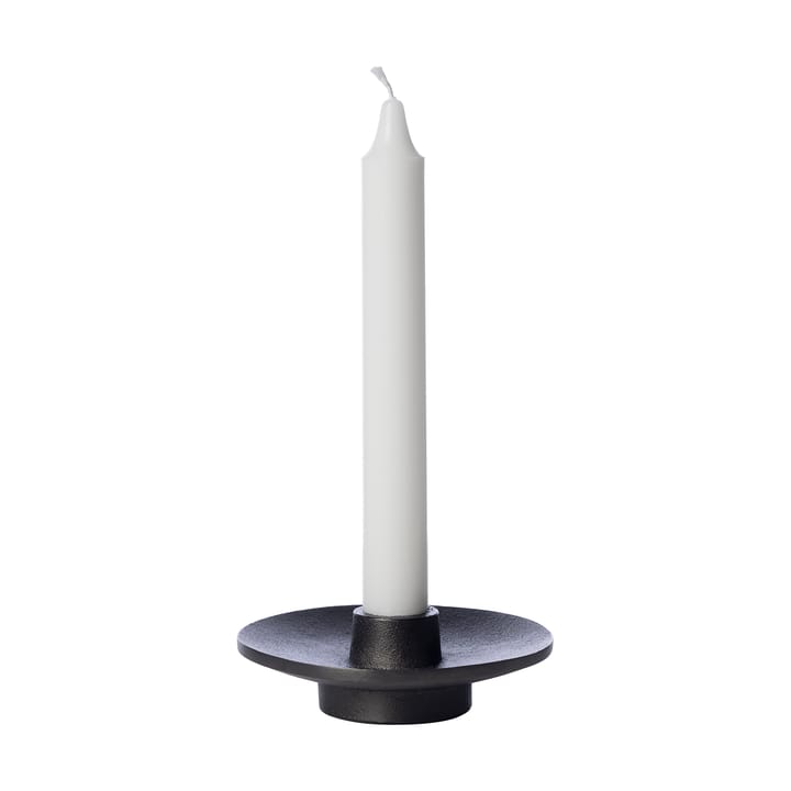 Ernst candlestick aluminum Ø12 cm, Black ERNST