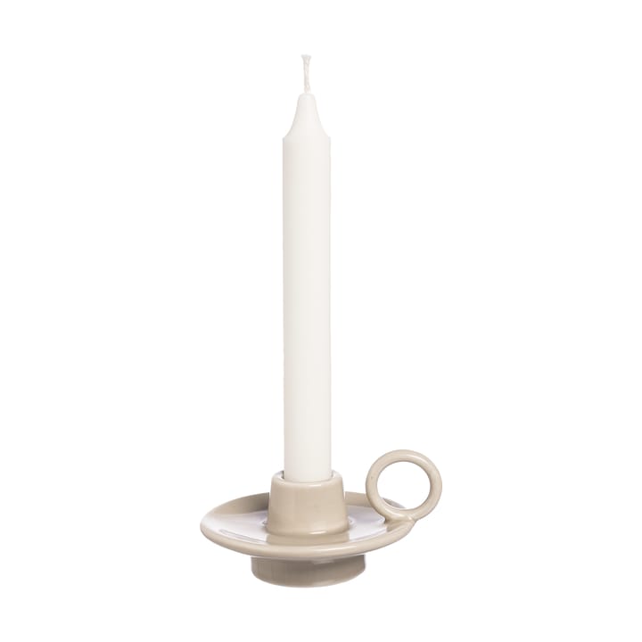 Ernst candlestick for taper candles - Sand - ERNST