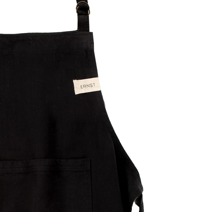 Ernst cotton apron, Black ERNST