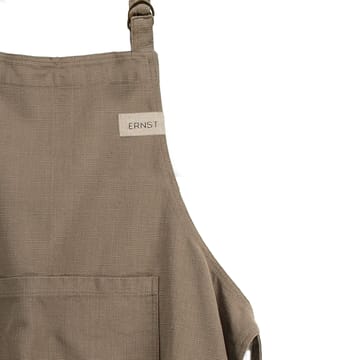 Ernst cotton apron - Mole - ERNST