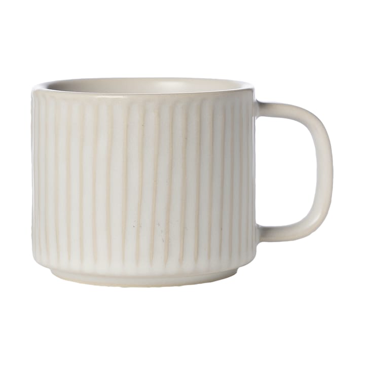 Ernst cup ribbed 26 cl - Off-white - ERNST