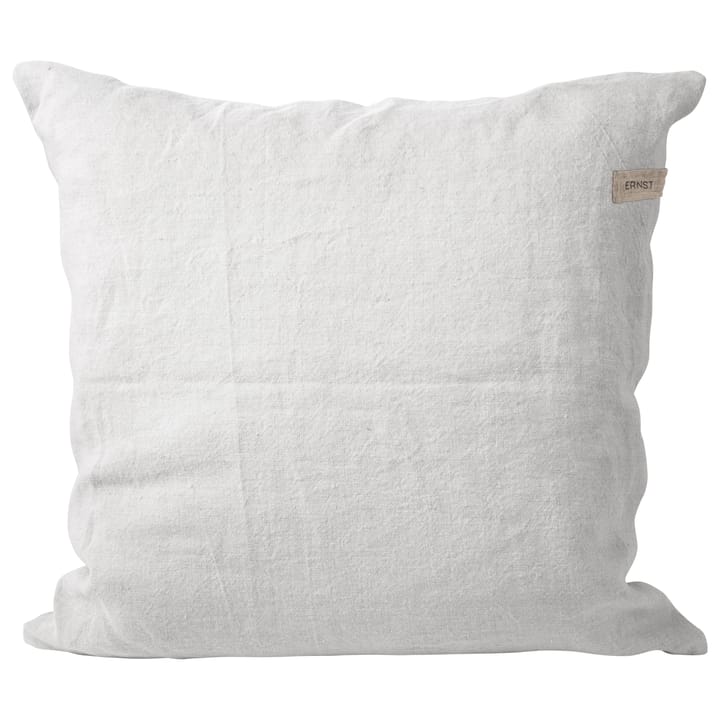 Ernst cushion cover in linen 48x48 cm, White ERNST