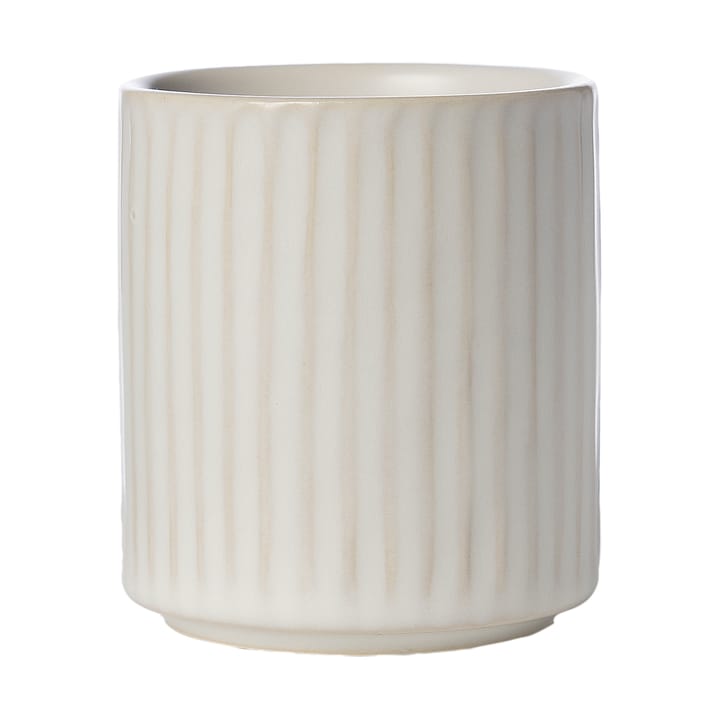 Ernst mug without handle ribbed 19 cl - Off-white - ERNST