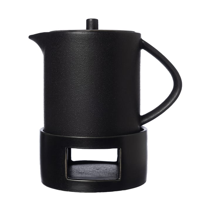 Ernst mulled wine jug with warmer - Black - ERNST