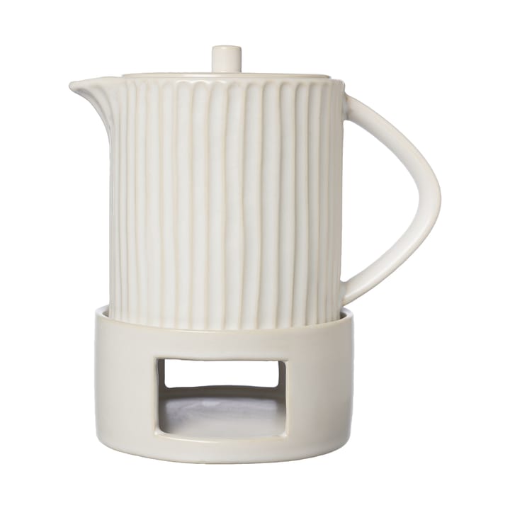 Ernst mulled wine jug with warmer, Natural white ERNST