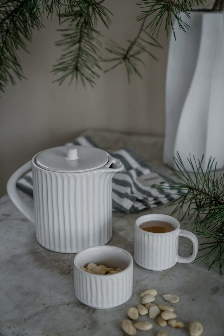 Ernst mulled wine jug with warmer, Natural white ERNST