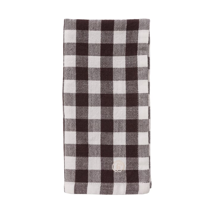 Ernst napkin checkered 40x40 cm, Brown-white ERNST