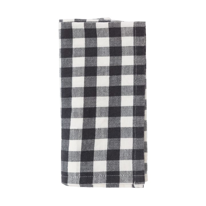 Ernst napkin checkered 40x40 cm - Grey-blue-white - ERNST