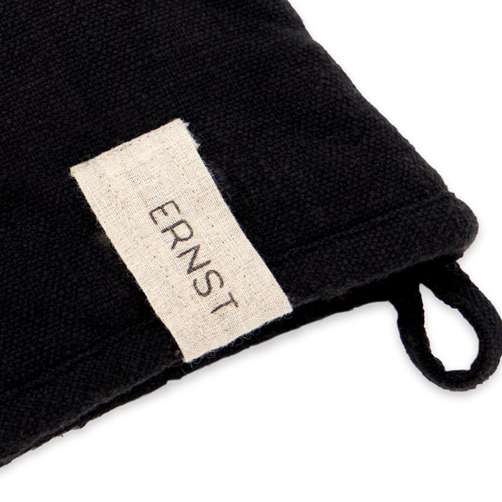 Ernst oven glove cotton, Black ERNST