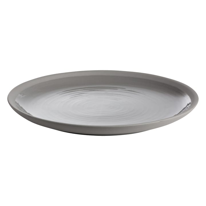 Ernst plate stoneware 26 cm - grey - ERNST