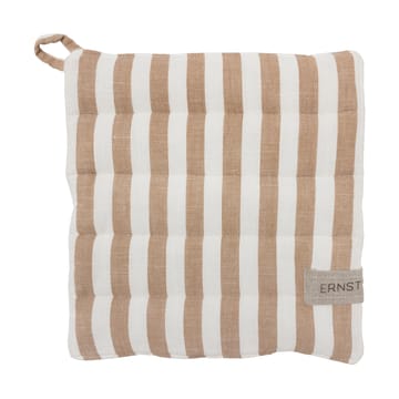 Ernst potholder wide stripes 23x25 cm - Kola white - ERNST