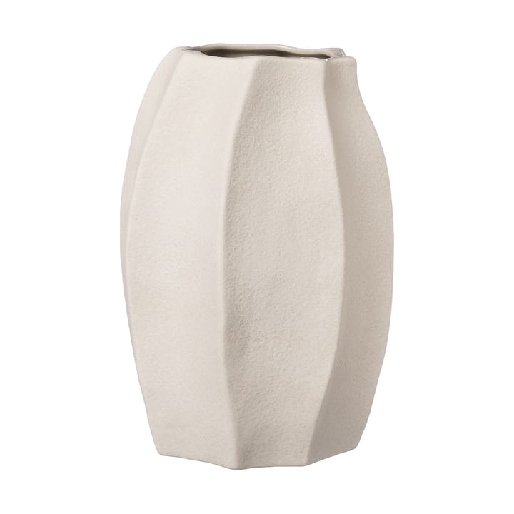 Ernst stoneware vase Ø15x23 cm, Natural white ERNST